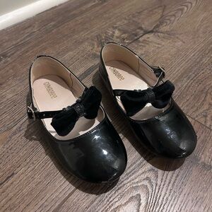 Gymboree Girls Dress Shoes- black patent size 11
